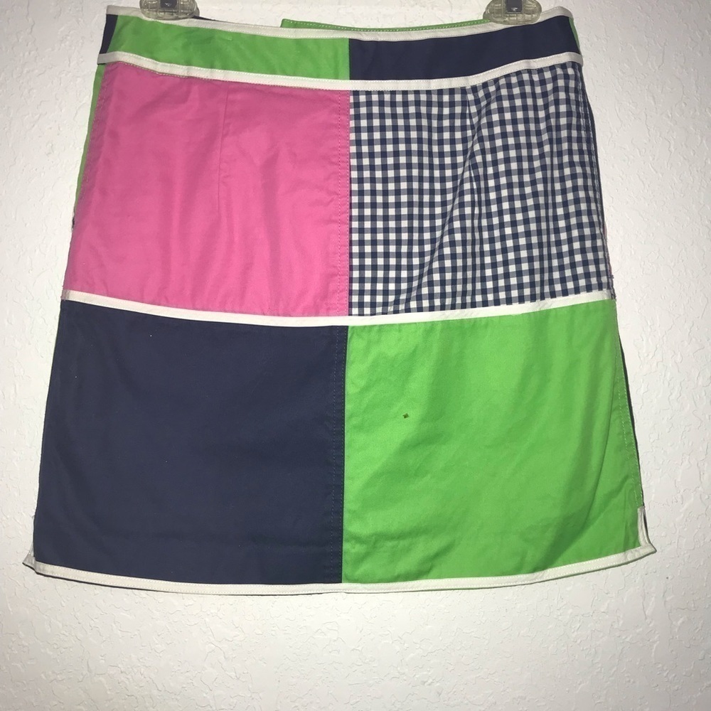 Lilly Pulitzer Patchwork Color Block Skirt* - Picture 2 of 6